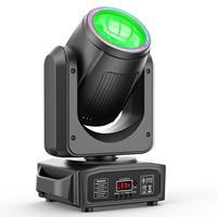 Projecteur à tête mobile 150W, 18 prismes, LED, contrôle DMX512, 8 gobos, éclairage de scène pour spectacle, discothèque, DJ, club, boîte de nuit