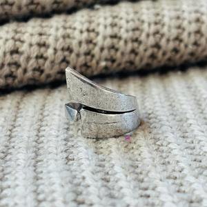 Boho Geometric Brass <b>Ring</b> Silver Plated Tribal <b>Statement</b> Wholesale <b>Ring</b> For Men's - Product Image 1