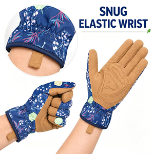 Factory Made Breathable Flowers Sublimation <b>Gardening</b> Gloves Comfortable for Adults Good Quality Hand Safety <b>Gardening</b> Gloves - Product Image 3