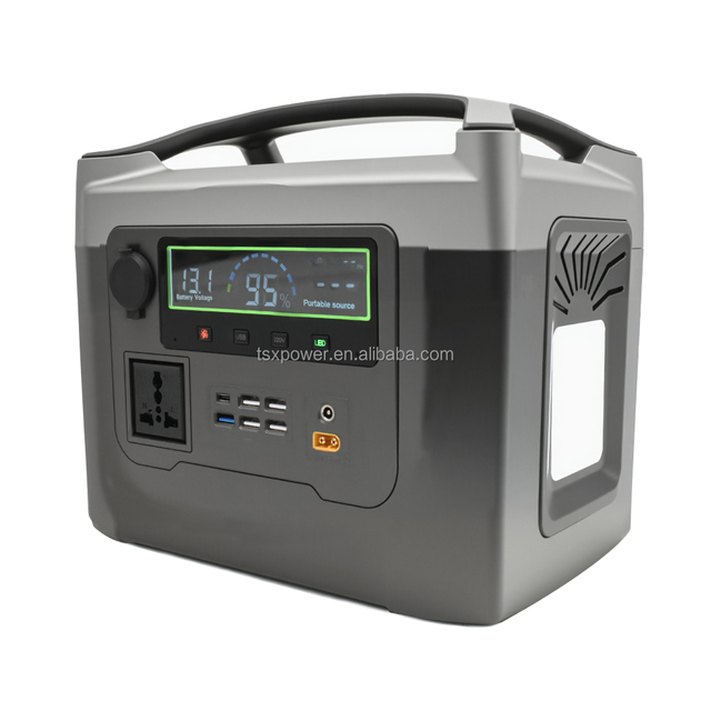 Solar Generator Power Station Portable 600W 1000W 2000W 3000W Lifepo4 Battery Wireless Charging Solar Power Bank Camping Power