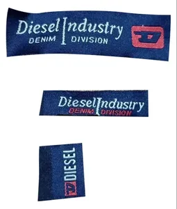 Custom Printed Satin Woven Garment <b>Label</b> for T-Shirts and Shirts Heat Resistant Back Neck Brand <b>Name</b> <b>Label</b> for Casual Workwear - Product Image 3