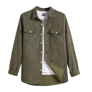 เสื้อรัดรูปผ้าลูกฟูกของผู้ชาย - Product Image 5