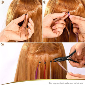 Pince à fermeture de précision Masterpiece pour extensions capillaires, micro-liens, micro-anneaux et fermetures à perles sans couture - Product Image 6