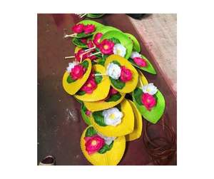 Ventilador de bambú hecho a mano 100% y ventilador de hojas de areca: enfriamiento de verano, decoración de bodas o regalos a precios de fábrica competitivos de Vietnam - Product Image 4