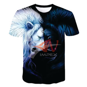 Logo imprimé par sublimation personnalisée de haute qualité Design T-shirt pour homme Matériau personnalisé flexible pour l'été - Product Image 4
