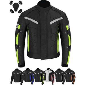 Chaqueta de Motocicleta para Hombre SAMROZ SPORTS, Impermeable, con Protección CE, para Motociclistas, Abrigo Protector para Hombre - Product Image 4