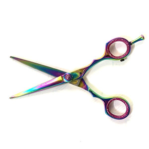 Ciseaux de coiffure haut de gamme pour droitiers, ciseaux à frange plate, produits de beauté et de soins personnels - Product Image 1