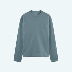 T-shirt à manches courtes en polyester/coton pour homme, coupe classique, imprimé DTG, écologique, respirant, texture lisse - Product Image 3