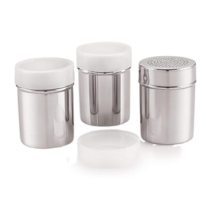 Pot d'assaisonnement magnétique en acier inoxydable personnalisé extérieur en métal poivrière et bouteille d'assaisonnement - Product Image 1