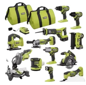 Quality OEM Plastic Ryobis Battery <b>Tools</b> 2695-15 for 18V Cordless Lithium-Ion Combo <b>Tools</b> Kits 15 Pieces - Product Image 1