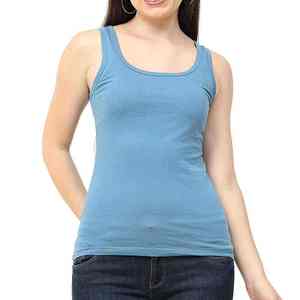 New Arrival Solid Color 100% Polyester Crop tank <b>Top</b> Custom logo Workout tank <b>Top</b> Women Hot Sale New Designs - Product Image 1
