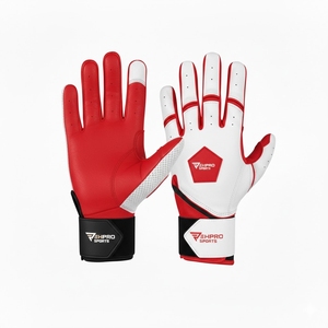 Fabricant et fournisseur de gants de frappe de baseball et de softball professionnels sur mesure à manchette longue - Product Image 5