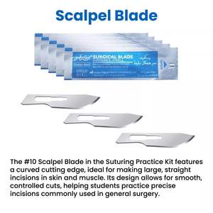 Kit de Suture Chirurgical Pentax en Acier Inoxydable, Coussinet en Silicone, pour Étudiants en Médecine, Infirmières et Professionnels Chirurgicaux - Vente Chaude - Product Image 6