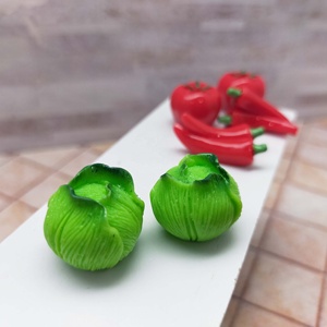 1:12 Miniature Dollhouse Accessoires simulation mini chou cuisine scène modèle ornements - Product Image 6