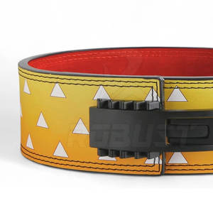 เข็มขัดยกน้ำหนักหนังวัวพรีเมียม ดีไซน์กันลื่น น้ำหนักเบา ระบายอากาศได้ดี สำหรับการฝึกยกน้ำหนักและพาวเวอร์ลิฟติ้ง - Product Image 4