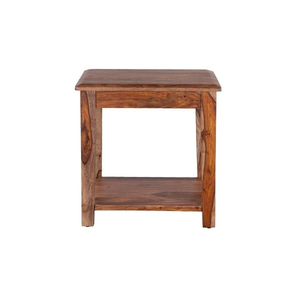 Tabouret en bois massif de Sheesham, artisanal, en bois de rose indien, siège bas, meuble en bois durable pour la décoration intérieure - Product Image 2