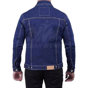 Stylish Jeans Winter <b>Jacket</b> For <b>Men</b> <b>Warm</b> Inner Lining Street Style Outfit Perfect For Daily Use Modern Fashion Look - Product Image 4