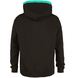 Sweat à capuche pour homme en molleton lourd 100% coton, coupe classique, épaules tombantes, avec grandes poches sur la capuche - Product Image 4