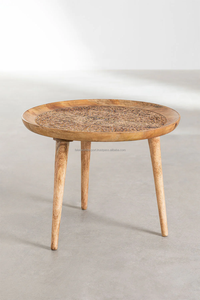 Mesa auxiliar de madera de diseño premium hecha a mano, mesa de centro decorativa para el hogar de FWE para muebles de sala de estar de Falak World Export - Product Image 4
