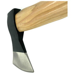 Artisan Forged Carbon Steel Hatchet Rosewood <b>Handle</b> With Leather Sheath Custom <b>Axe</b> Outdoor <b>Axe</b> - Product Image 6