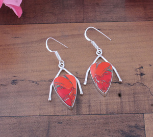 Wholesale Vintage Natural Blue Lace Agate Gold Plated 925 <b>Sterling</b> <b>Silver</b> Water Drop Earrings High Quality Engagement Wedding - Product Image 4