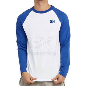 Nuevas Camisetas de Manga Corta Raglán Lisas de Moda Urbana, Camisetas Raglán Lisas en Oferta - Product Image 6