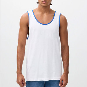 Chaleco sin Mangas de Diseño Holgado y Moderno, Color Liso, Transpirable, de Secado Rápido, Estilo Deportivo Urbano, Mezcla de Poliéster/Algodón - Product Image 4