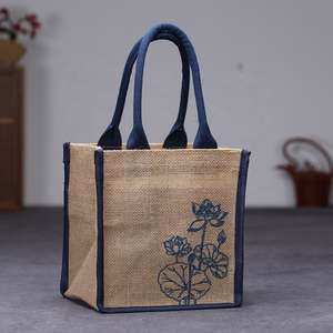 Bolsas de Yute para Almuerzo y Comida al por Mayor con Precio Competitivo, Capacidad de 6-10L, Diseño con Asas - Product Image 1