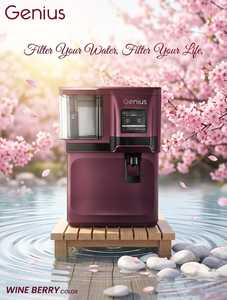 Système de traitement de l'eau par osmose inverse GENIUS, filtre à 5 étapes, filtration d'eau domestique, système RO ALK TDS, qualité alimentaire - Product Image 3