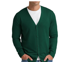 Men’s Classic Button-Up Knit <b>Cardigan</b> <b>Sweater</b> - Product Image 5