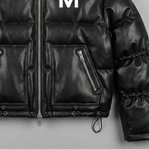 Chaqueta Acolchada con Capucha para Hombre, Estilo Plumón, Ligera, Cálida para Invierno, Impermeable, Resistente al Viento, para Exteriores, OEM Personalizado - Product Image 2