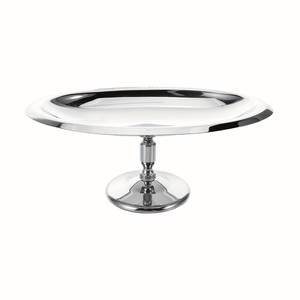 Support à gâteau décoratif élégant en métal pour la présentation de gâteaux de mariage et de desserts, avec piédestal robuste et finition élégante - Product Image 3