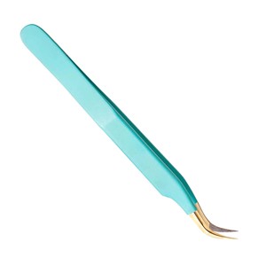 Pince à épiler d'extension de cils à pointe d'isolation ronde Belle pince à épiler d'extension de cils de volume d'achat et de vente - Product Image 2