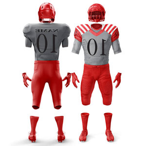 Men Wear Sports T-Shirt with <b>Padded</b> Pants High Quality Custom Soccer Uniform Kits Summer <b>Rugby</b> Sets Football Uniform Sporty - Product Image 4