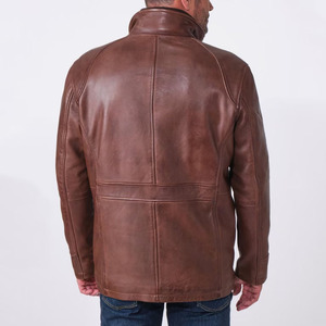 Chaqueta de Cuero Impermeable para Hombre, Marca Comfortex International, Estilo Moderno y Ajustado, la Más Vendida - Product Image 2