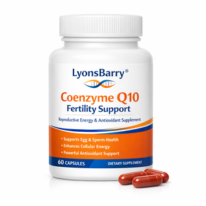 Cápsulas de Coenzima Q10 Lyonsbarry 100mg, Antioxidante, Apoyo a la Fertilidad (100 Cápsulas por Botella) - Product Image 1