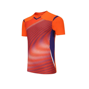 Best Selling Custom Men's <b>Tennis</b> Uniform New Arrival Breathable Moisture Wicking Anti-UV Short OEM Service Lightweight Design - Product Image 4