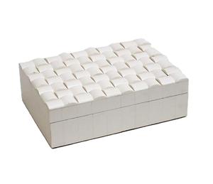Geometric Design Bone Jewellery <b>Box</b> Luxury Resin Bone Decorative Storage <b>Box</b> Bone Inlay <b>Box</b> home at factory wholesale price - Product Image 1