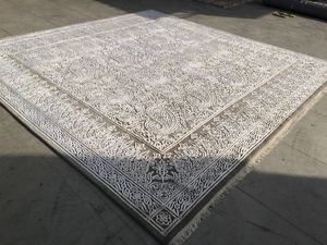 Alfombra de Lana Suave Hecha a Mano, Estilo Moderno Rojo, Alfombra de Pelo Largo y Resistente para Sala de Estar, Decoración del Hogar - Product Image 3