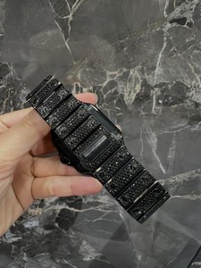 Relojes de Calendario Mecánicos de Diamantes Mosan Cuadrados de Moda Personalizados al por Mayor - Product Image 4