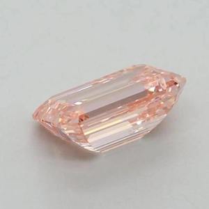 แหวนหมั้นเพชรพรีเมียม 2 กะรัต VS1 รับรองคุณภาพ ซื้อจำนวนมาก รุ่น HU36 ทรงแฟนซีสีชมพูมรกต เพชรขาวหลวมเพาะเลี้ยงในห้องปฏิบัติการ - Product Image 3