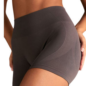 Shorts de Verano Personalizados para Mujer, Cintura Media, Control de Abdomen, Compresión, Cordón Ajustable, Elásticos en Cuatro Direcciones, para Correr, Fitness, Yoga, OEM - Product Image 3