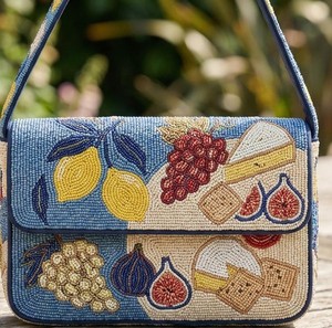 Luxury Trendy Beaded Staud Boho Evening Clutch Shoulder Bag Embroidery Handmade Professional Portable Customized Lightweight - Product Image 1