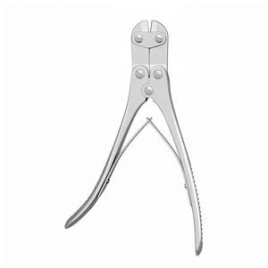 Coupe-épingles manuel professionnel en acier inoxydable robuste à double action, outil de coupe à haut effet de levier pour fils et boulons orthopédiques - Product Image 1