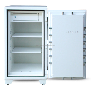 Luxury Home <b>Safes</b> <b>Box</b> WELKO US1080 DK with Fingerprint <b>Lock</b> 2mm Stainless Steel Fireproof 1000-1200C White Anti-theft - Product Image 2