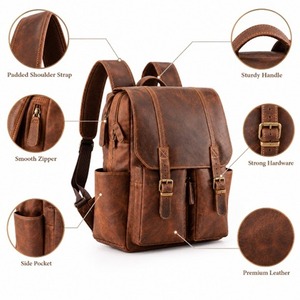 Premium Handmade Full Grain Leather Messenger <b>Bag</b> Crossbody Shoulder Laptop <b>Satchel</b> Office Travels Unisex Business Gifts Fashion - Product Image 3