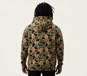 Fabrication de sweats à capuche camouflage en molleton de coton pour l'hiver, sweats à capuche épais pour hommes, sweats à capuche et sweat-shirts - Product Image 2