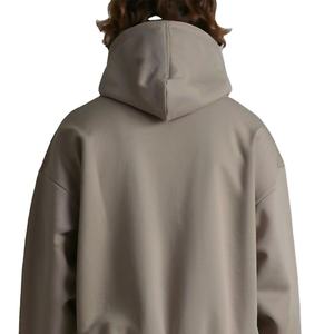 Sweat à capuche d'hiver pour hommes et femmes vente en gros et au détail couleur unie simple style de base soutien en gros 2026 - Product Image 6