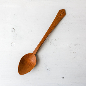 Natural Wood Eco-Friendly Mirror Polish Cooking & Serving Spoon for Home Hotel & Restaurant Use - Product Image 1