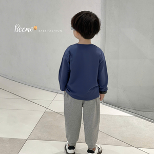 High Quality Casual Baby Clothing Sets Kids Home Wear Cotton Pullovers <b>Henley</b> <b>Tshirt</b> Tops+Pants Outfits Toddler Boys Sets - Product Image 4